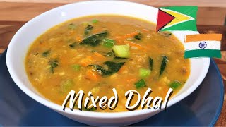 Mixed Dhal Lentils  VEGAN RECIPE fastingrecipes holirecipes Episode 362 [upl. by Donelson]