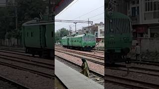 Old OHE Inspection Car Speed Past at Modinagar Railway Station shortsviralinspectioncartrain [upl. by Lev]