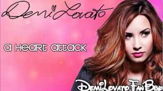 Demi Lovato  Heart Attack Lyrics On Screen HD [upl. by Nabala909]