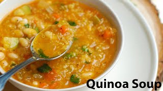 Quinoa Soup  Healthy And Tasty Quinoa Soup  IMWOW [upl. by Thekla]