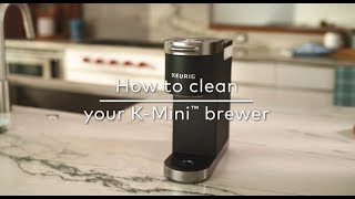 How to Clean Your Keurig® KMini Coffee Maker [upl. by Dnarb]