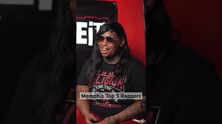 La Chat top 5 Memphis rappers k2madeittv lachat three6mafia finesse2tymes hiphop memphis [upl. by Enyal]