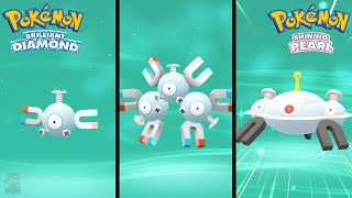 How to Find Magnemite Evolve into Magneton Then Magnezone in Brilliant Diamond amp Shining Pearl [upl. by Magdalena]