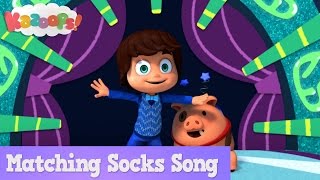 Kazoops  Matching Socks Song [upl. by Manheim88]