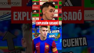 💥LA EXPLOSIÓN DE MARC CASADÓ UN EJEMPLO DE SABER QUEMAR ETAPAS EN LA MASIA DEL FC BARCELONA shorts [upl. by Hopfinger]