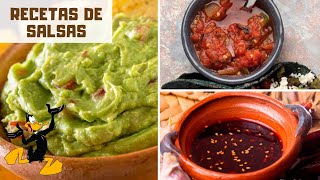 6 Recetas de Salsas Caseras 🤤 ¡PARA CARNES PASTAS Y PESCADOS [upl. by Aranahs]