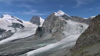 Klein Allalin randonnée en dessus de SaasFee [upl. by Jaquenette905]