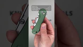 Civivi Elementum Utility C23039B 3 Green Aluminum Stonewashed Blade Holder utility pocket knife [upl. by Amlus]