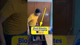 Windows Laptop पर Websites Block करने की Trick 😱 [upl. by Nhtanhoj]