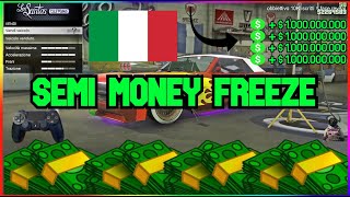 Semi Money Freeze  glitch  gtaonline  money  italy  solo  ps4  easy  viralvideo [upl. by Akerdal192]