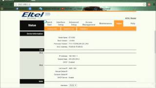 Sacar intrusos Router ELTEL ET5300 [upl. by Marsiella]