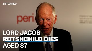 Lord Jacob Rothschild dies aged 87 [upl. by Catton]