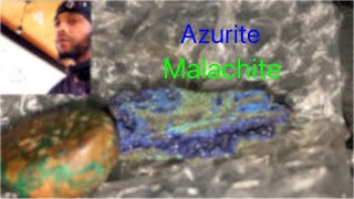 Azurite In Malachite Crystal Benefits [upl. by Ellenod]