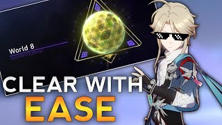 How to Beat World 8 EASY Guide  Characters Strats Tips  F2P Friendly  Honkai Star Rail [upl. by Genet]