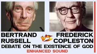 Bertrand Russell amp Frederick Copleston Debate on the Existence of God 1948 Enhanced Audio [upl. by Cohe]