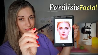 ASMR Médico  Parálisis Facial  Diagnóstico y Tratamiento  Roleplay relajante [upl. by Otte298]