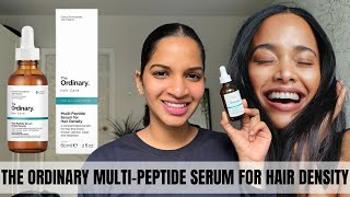 I tried The ordinary multi peptide hair density serum for 4 months [upl. by Frederico395]