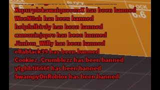 Banning People In Roblox Arsenal with hacks PART 2 Script is patched [upl. by Annala]