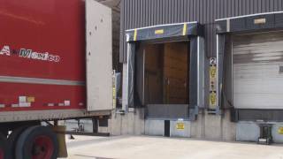 Pentalift Interlocked Loading Dock Safety Equipmentwmv [upl. by Inaoj]