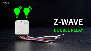 Zooz Double Relay Control More For Less  💡💡 [upl. by Nywroc]