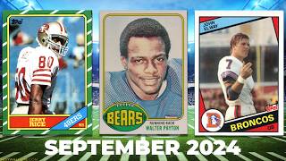 Top 25 Highest Selling Football Cards  September 2024 [upl. by Enimasaj448]