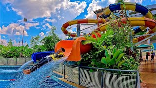 Double Drop Slide at SplashMania WaterPark Malaysia [upl. by Jay]