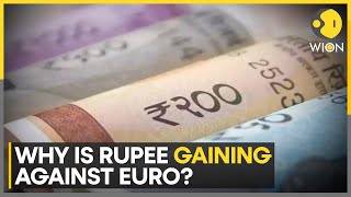 Why is Rupee Gaining Against Euro  World News  English News Latest  WION [upl. by Erle]