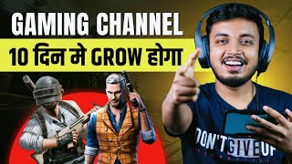 How To Grow Gaming YouTube Channel In 2024 From 0 Subscriber 🔥 [upl. by Wera635]