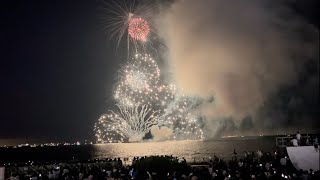 よこすか開国花火大会に行ってきた！！I went to the Yokosuka Kaikoku Fireworks Festival [upl. by Nwahsar85]