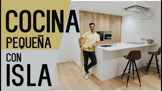 Cocinas pequeñas con Isla Cocina Santos CJR [upl. by Evie285]