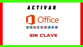 Como activar Microsoft Office Método Facil 2024 [upl. by Crespi]