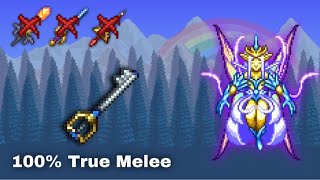 True Melee VS Daytime Empress of Light in Master Mode  Terraria Mobile 14495 [upl. by Jaclin]