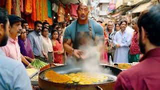 The Rocks Epic AI Street Egg FryUp in India [upl. by Pamella]