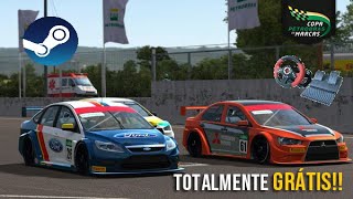 MELHOR JOGO DE CORRIDA PARA PC FRACO TOTALMENTE GRÃTIS NA STEAM  COPA PETROBRÃS DE MARCAS [upl. by Ahsinak580]