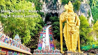 Landausflug Kuala Lumpur mit Batu Caves  Kreuzfahrt Asien mit Singapur  Mein Schiff 5 [upl. by Onailerua]