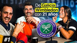 DE UN PUEBLO A JUGAR EN WIMBLEDON Y COMPARTIR EQUIPO CON RAFA NADAL Jessica Bouzas [upl. by Omrelliug845]