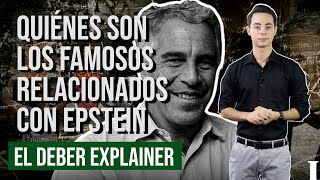 ¿Quiénes son los famosos relaciones con Epstein [upl. by Ellahcim157]