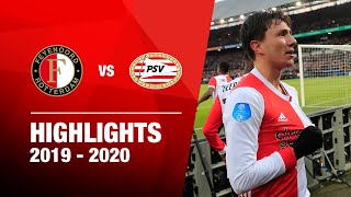 Highlights  Feyenoord  PSV  20192020 [upl. by Ayana420]