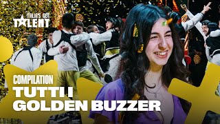 Tutti i GOLDEN BUZZER di Italias Got Talent 2023 ⭐️ [upl. by Eintrok]