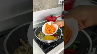 Rice Noodles cooking food youtubeshorts recipe [upl. by Vacla17]