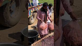 Pakistans Special Wedding Food Preparation  Mutton Steam  Chicken Pakora and Sweet Rice [upl. by Flosser]