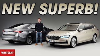 NEW Skoda Superb revealed – ALL changes in detail  What Car [upl. by Micaela]