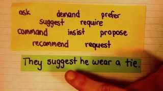 How to conjugate and use the present subjunctive English [upl. by Ringo]