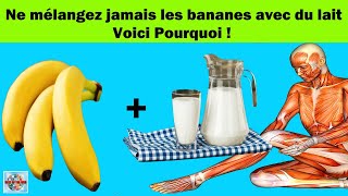 Ne mélangez jamais les bananes avec du lait Voici Pourquoi  shorts [upl. by Catlee]