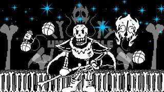 Papyrus Royal Guard Fight  UNDERTALE Fangame  Quasarels Recreation [upl. by Retsehc656]