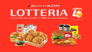 Lotteria LogoCommercial History [upl. by Nyhagen917]