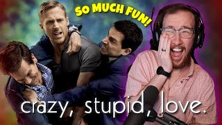 CRAZY STUPID LOVE made me cry  First Time Watching Movie Reaction [upl. by Romalda]