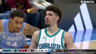 LaMelo Ball  Charlotte Hornets at Cleveland Cavaliers  Full Box Score [upl. by Rosenfeld185]