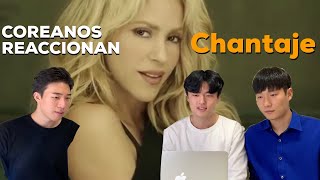 COREANOS REACCIONAN A ‘Chantaje’  Shakira [upl. by Irish]