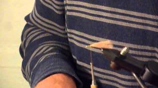 Fly Tying  Video Demonstration on Tying a Clarks Stone [upl. by Eeslehc816]